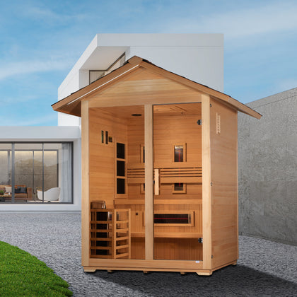 Hybrid Full Spectrum IR Traditional Saunas