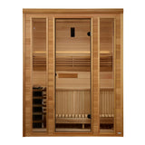 Golden Designs 2025 "Andermatt Edition" 2 - 3 Person Traditional Steam Sauna (GDI-7030-01) - Pacific Premium Clear Cedar GDI-7030-01