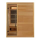 Golden Designs 2025 Soria 3 Per Hybrid Sauna (Indoor). Full Spectrum and Harvia Traditional Stove GDI-8330-01