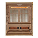 Golden Designs 2025 Soria 3 Per Hybrid Sauna (Indoor). Full Spectrum and Harvia Traditional Stove GDI-8330-01