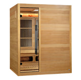 Golden Designs 2025 Soria 3 Per Hybrid Sauna (Indoor). Full Spectrum and Harvia Traditional Stove GDI-8330-01