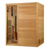 Golden Designs 2025 Soria 3 Per Hybrid Sauna (Indoor). Full Spectrum and Harvia Traditional Stove GDI-8330-01